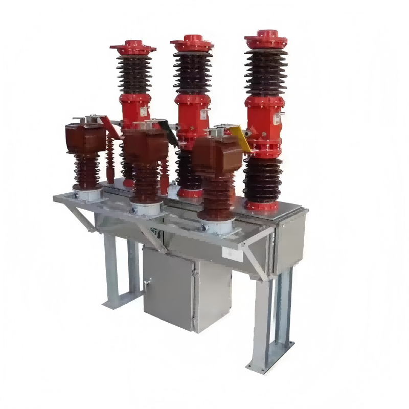 Tiga fasa tinggi voltan tinggi 35kV 40.5kv pemutus litar vakum dengan pengubah
